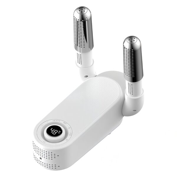 Electric Shoes Dryer Boot Heater Deodorizer Dehumidifier Machine Home Portable Smart Electric Shoe Drying (White)