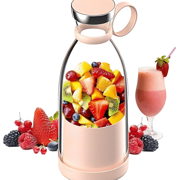 Mini Portable USB Juicer Bottle | Electric Blender for Juices, Smoothie, Protein Shakes | Perfect for Travel Gym Office | Self Mixing Grinder, USB Rechargeable