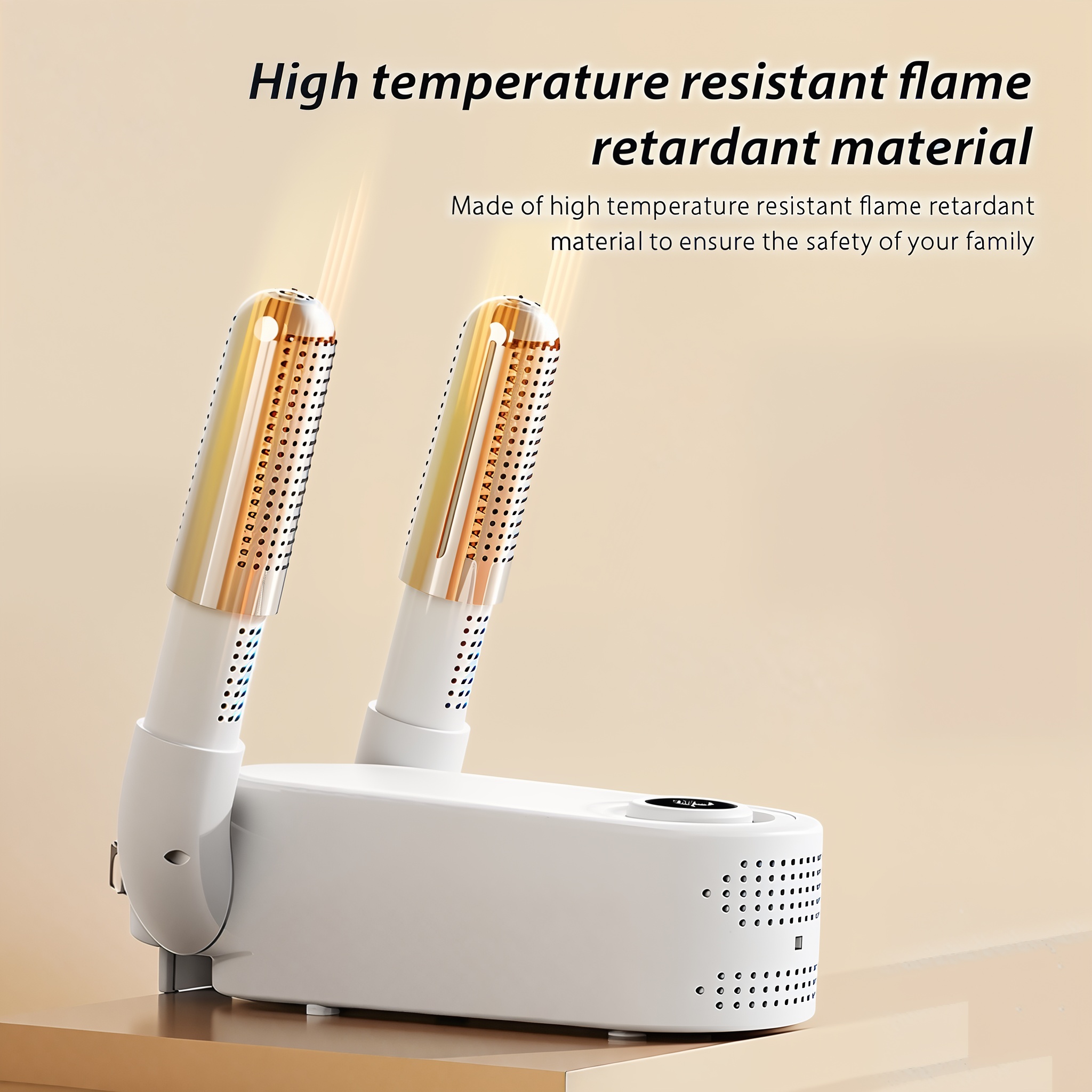 Electric Shoes Dryer Boot Heater Deodorizer Dehumidifier Machine Home Portable Smart Electric Shoe Drying (White)