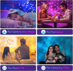 Ocean Wave Projector Night Lamp Water Ripple Light Northern Lights 3D Illusion Projector Lamp