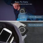 3 in 1 MagSafe Magnetic Foldable Wireless Charger for iPhone 17 to 12 Series | Compatible with AirPods Pro/2/3 | Compatible with only Apple Watch Series | 23W Charging | Wireless Charger - Matte Black