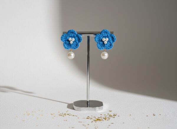 Handcrafted Woolen Earrings - A Touch of Elegance