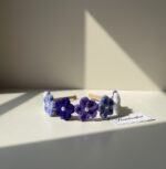 Handcrafted Elegance: The Royal Blue Woolen Hairband